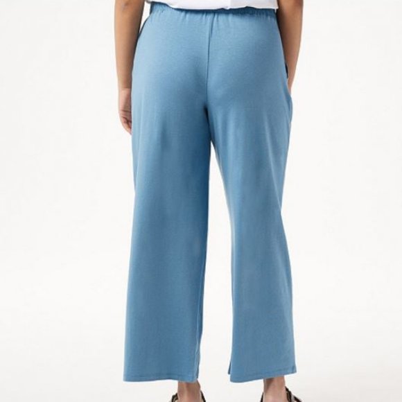 AnyBody Cozy Knit Wide-Leg Pants  1790 - Picture 2 of 4